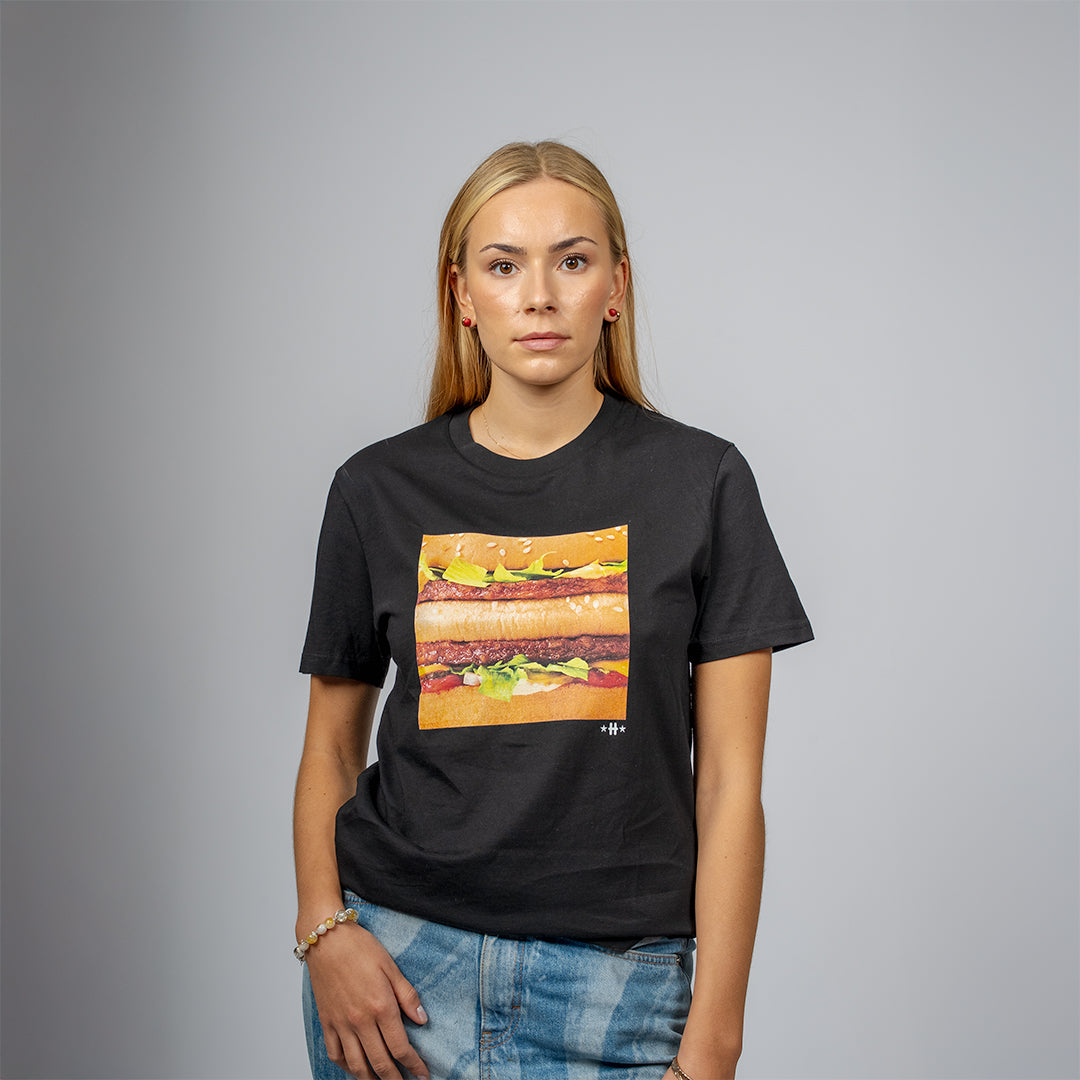 T-paita, VEKE®-kasviskerroshampurilainen